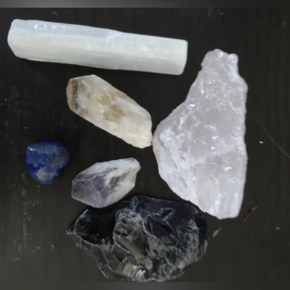 6 Crystal Rekie Set - Picture 2 of 9